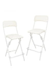 Taburete Plegable con Respaldo - AMAZON BASICS