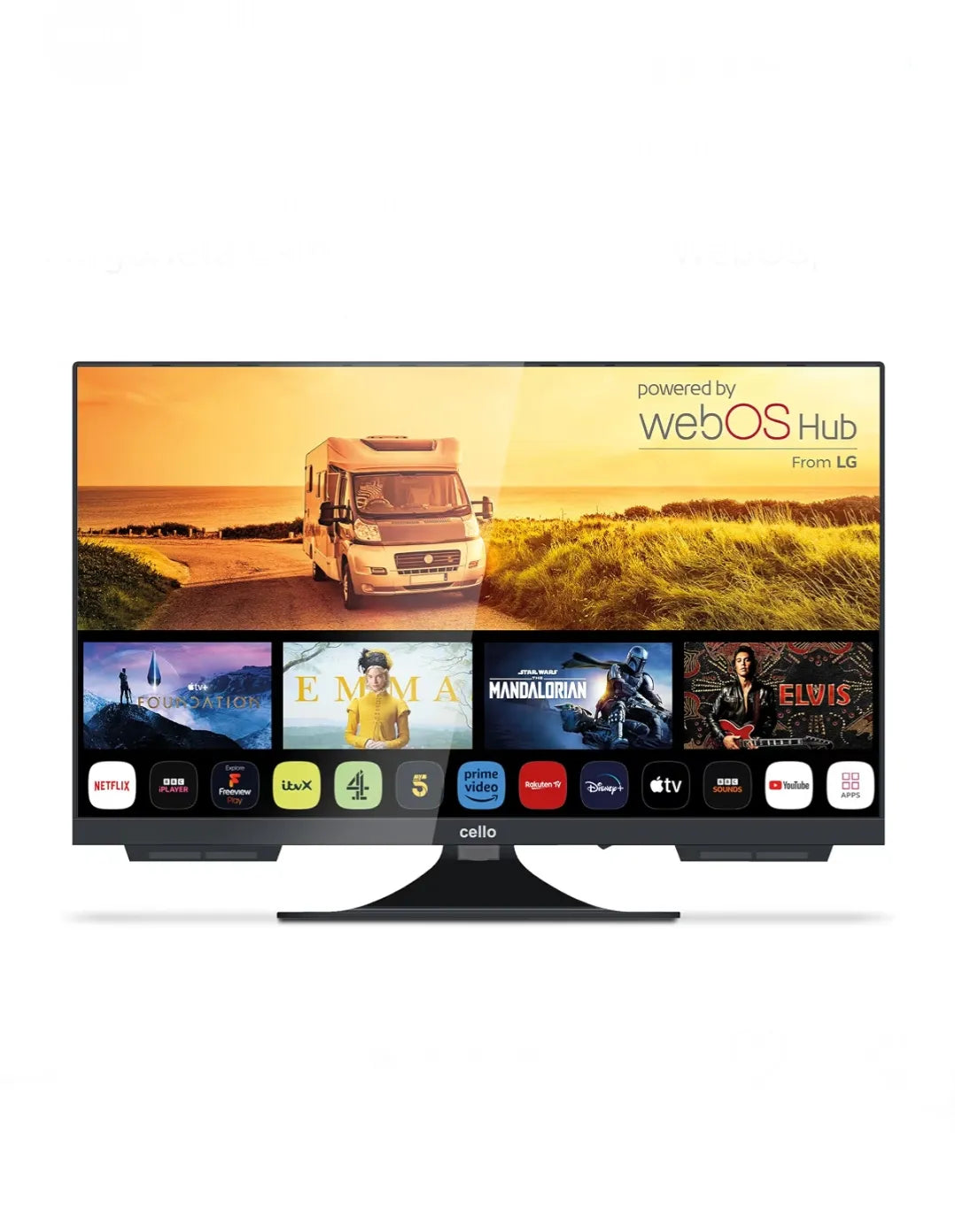 Smart TV 22 Pulgadas 12V / 12 Voltios - CELLO