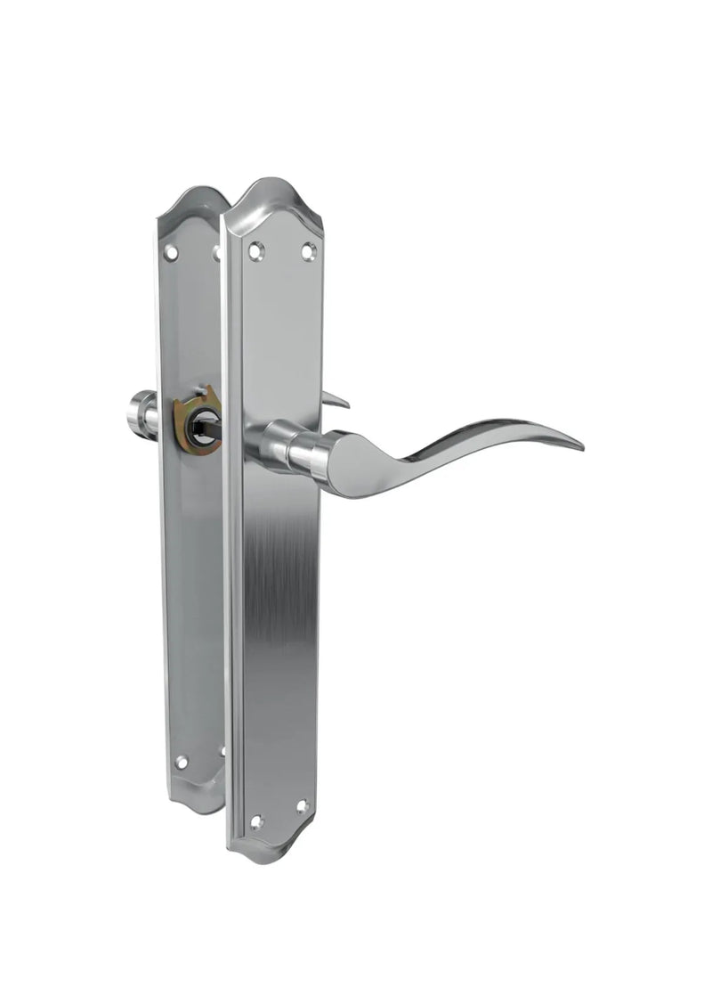Juego de Manillas con Placa para Puerta Amig