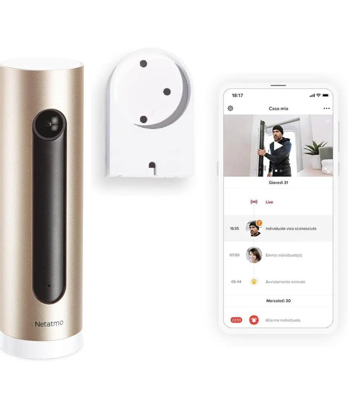 Cámara de Vigilancia Interior Netatmo