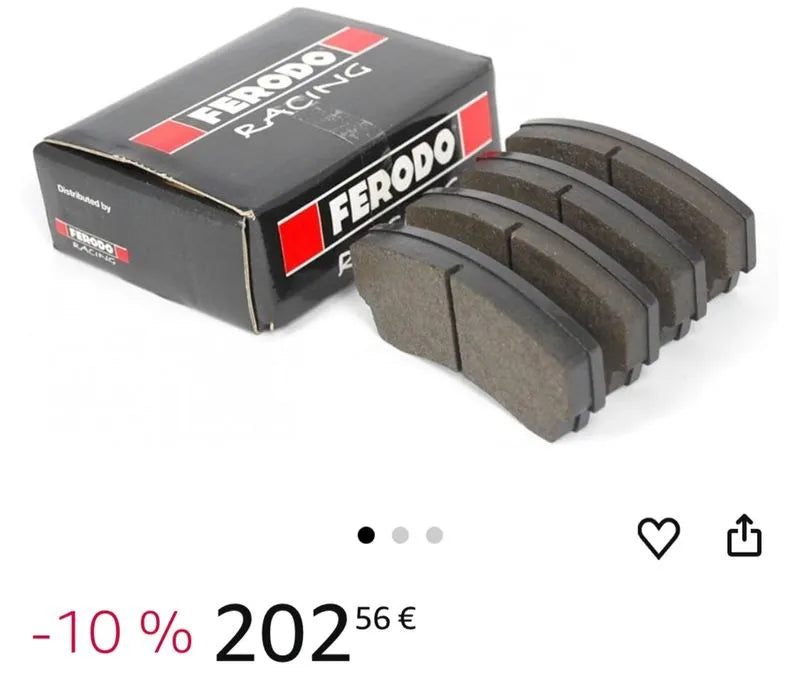 Pastillas Freno Ferodo Racing DS2500