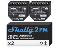 2 x Shelly Gen3 2PM Smart Switch