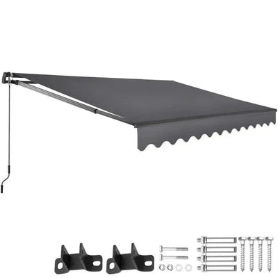 Toldo con brazo articulado