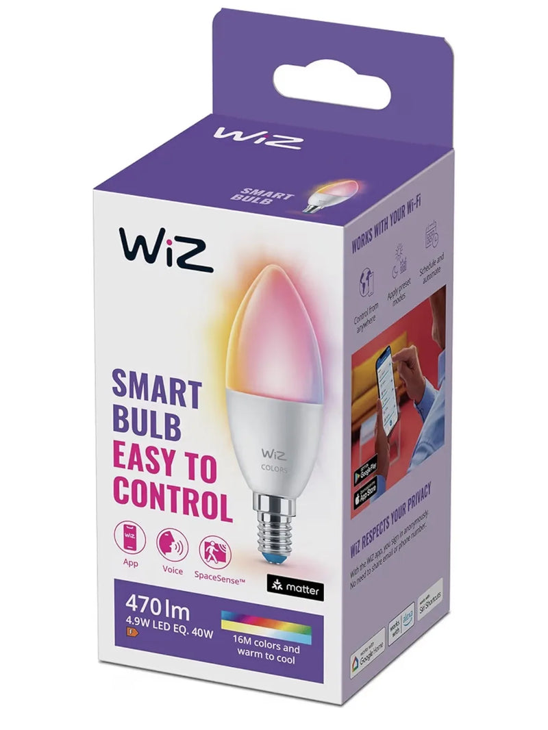 Bombilla LED Inteligente Wi-Fi 470lm WiZ