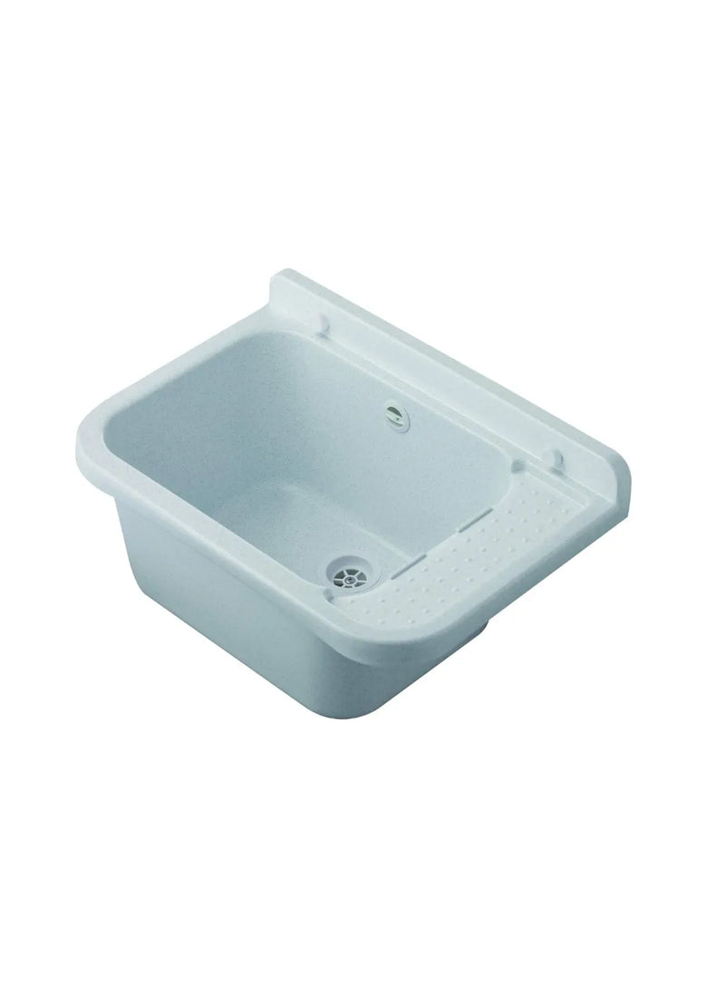 Lavabo de pared de resina Negrari