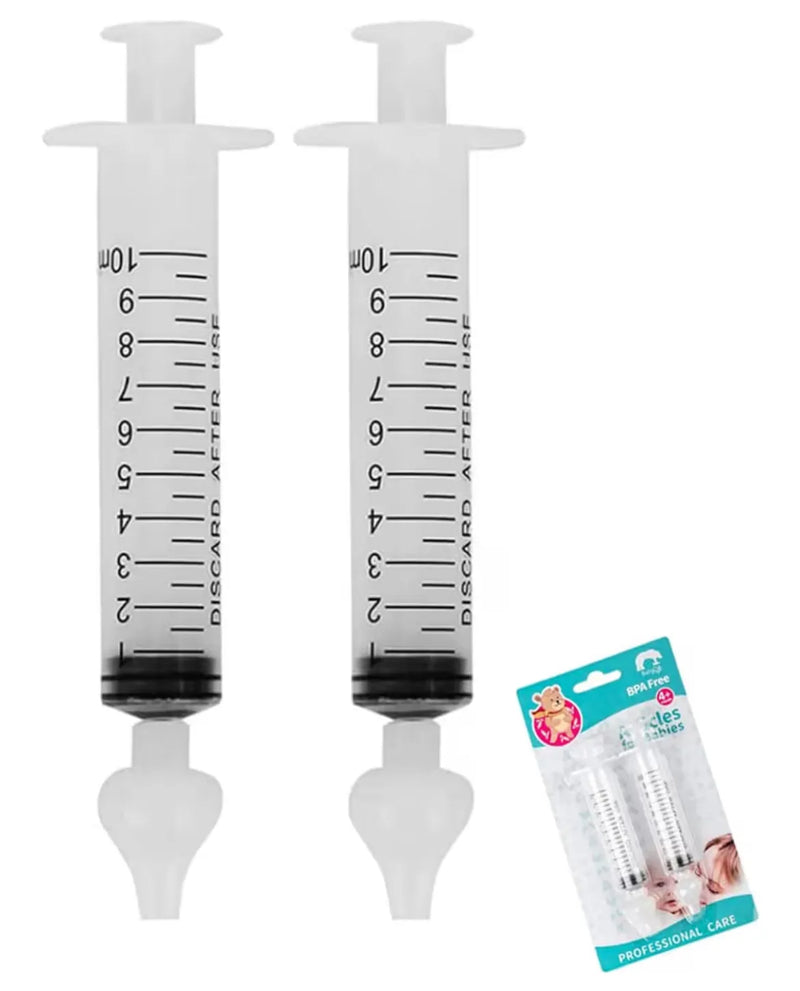 2 Pcs Aspirador Nasal Bebes
