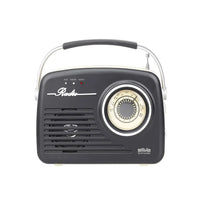 Radio con asa vintage