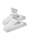 Percha de Terciopelo Blanca SONGMICS