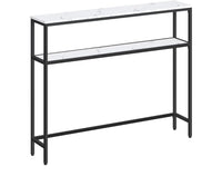 Mesa consola delgada de 2 niveles