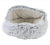 Cama para gatos felpudo
