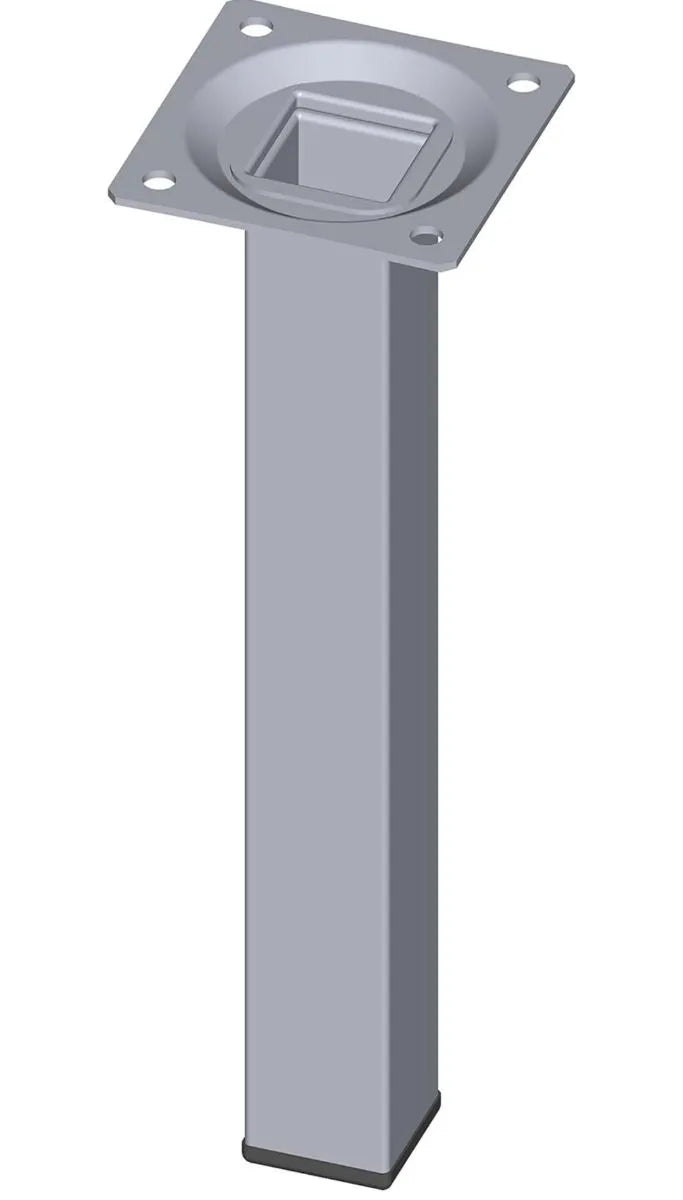 4 patas de tubo de acero 20cm