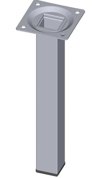 4 patas de tubo de acero 20cm