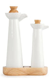 Vinagrera aceitera de porcelana Olympia Whiteware