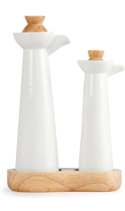 Vinagrera aceitera de porcelana Olympia Whiteware
