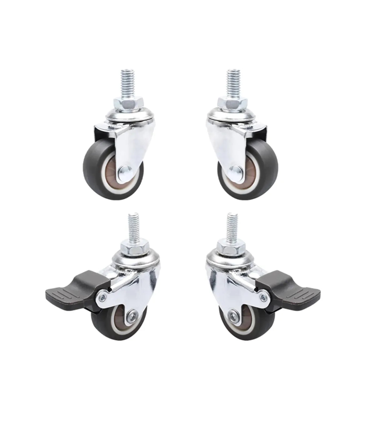 Ruedas giratorias para muebles