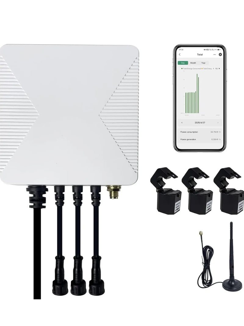 Monitor de energía Wi-Fi trifásico OWON