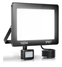 Foco LED con Sensor de Movimiento 100W