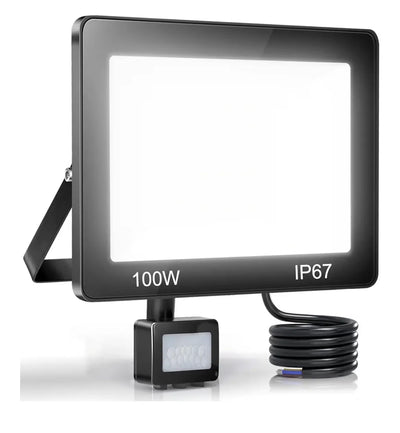 Foco LED con Sensor de Movimiento 100W