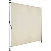 Toldo de pinza para exterior color beige