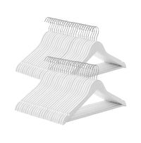 Percha de Madera Maciza 50 UDS SONGMICS