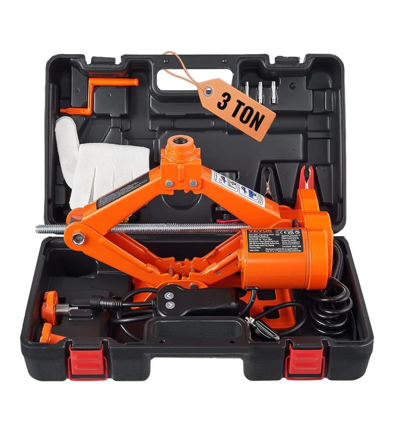 Kit de Gato de Tijera Eléctrico 3T - Vevor