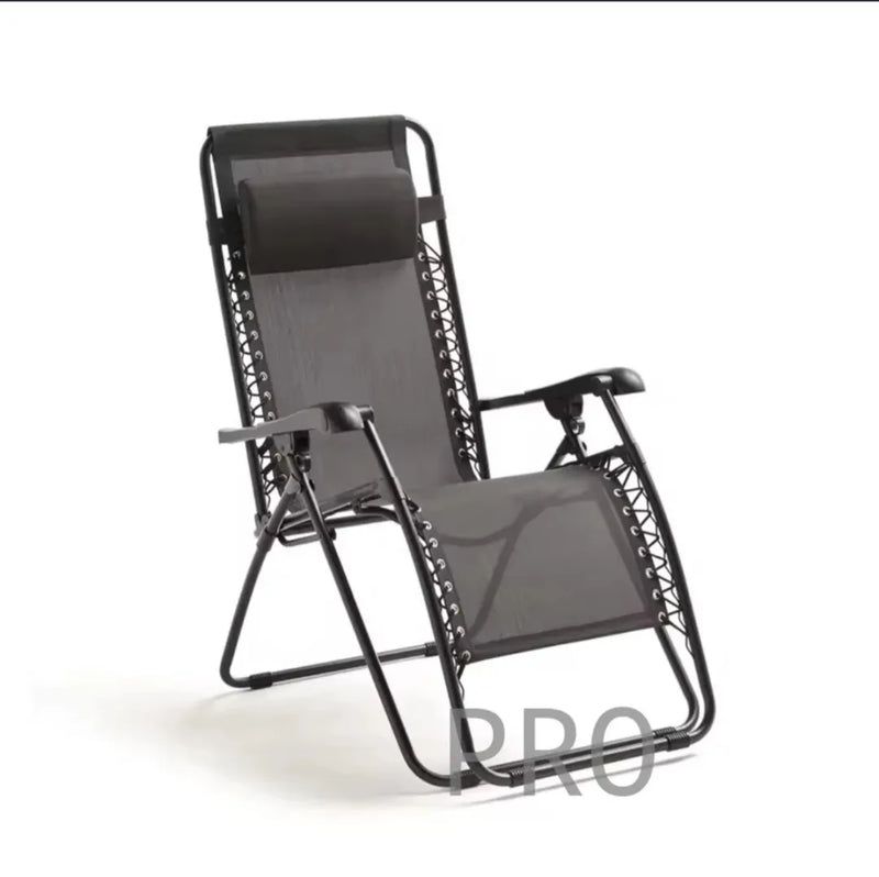 Silla Tumbona con Reposabrazos Plegable