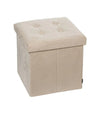 Puf Plegable Color Crema