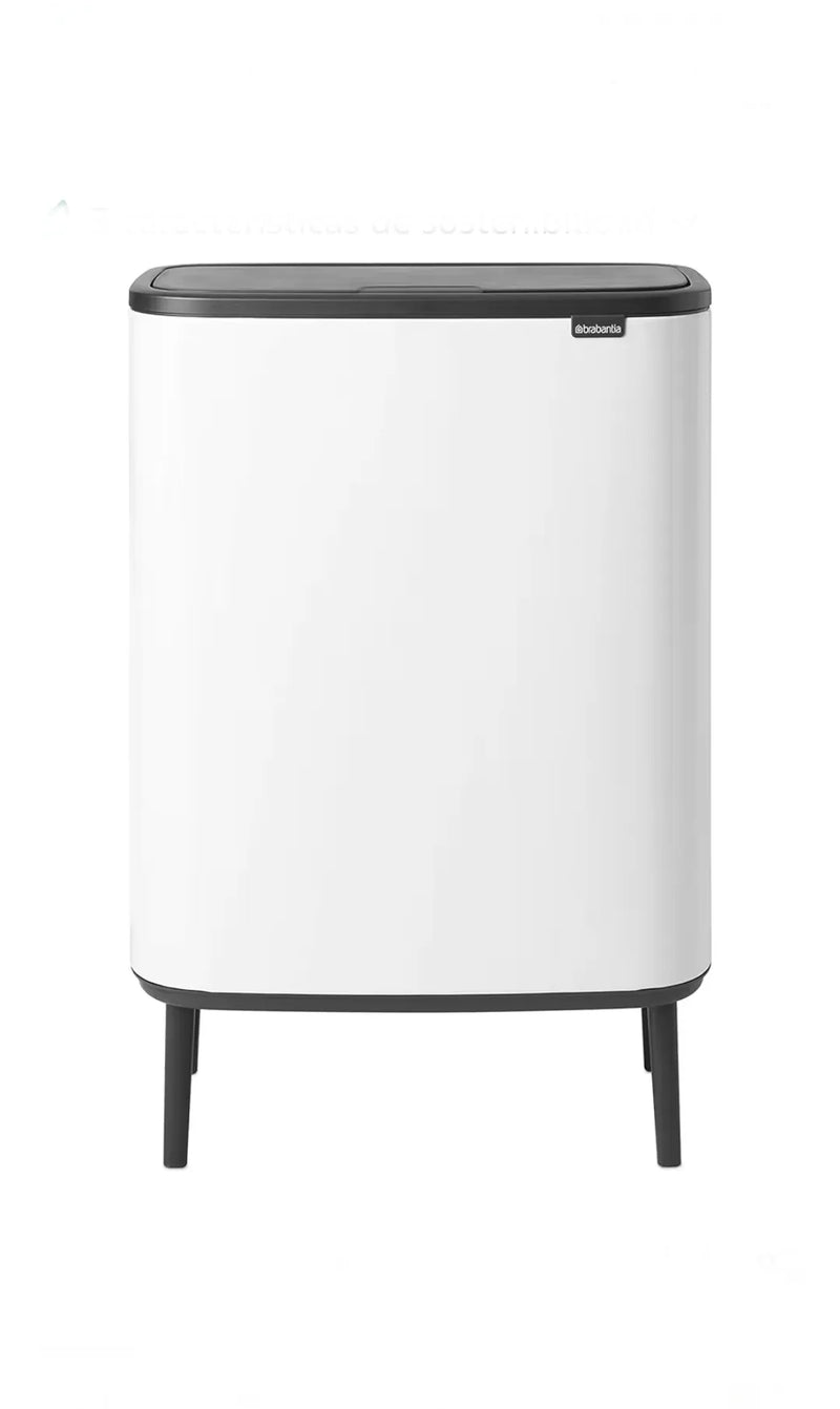 Cubo de basura con patas 2 x 30L