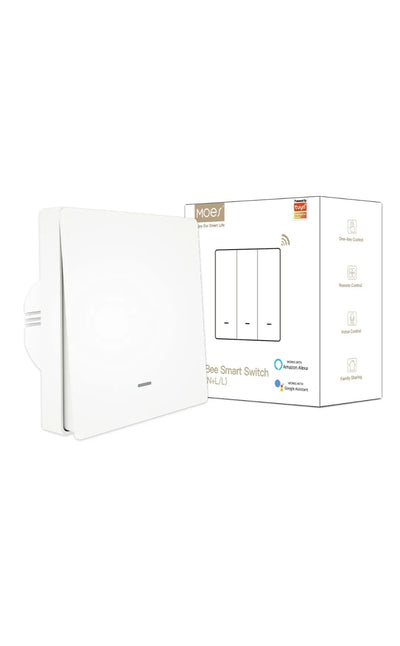 Interruptor de luz inteligente No requiere cable neutro