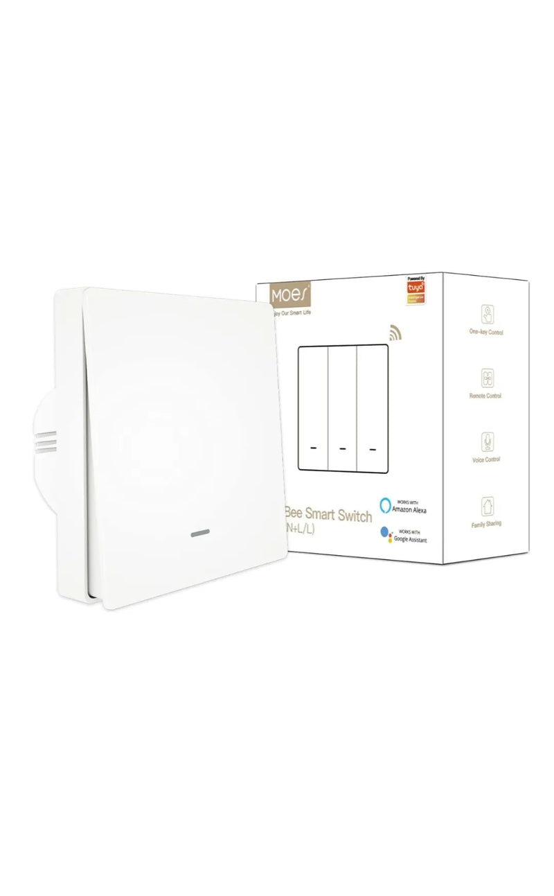 Interruptor de luz inteligente No requiere cable neutro