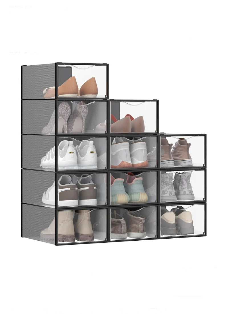 Cajas para Zapatos, Organizador de Zapatos de Plástico,