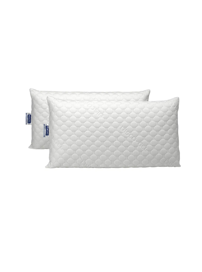 Almohada viscoelástica VISCOGEL con Copos 100%