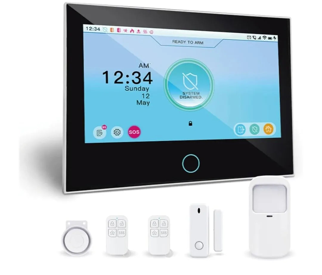 Seguridad Inalámbrica con alarma Wifi TY