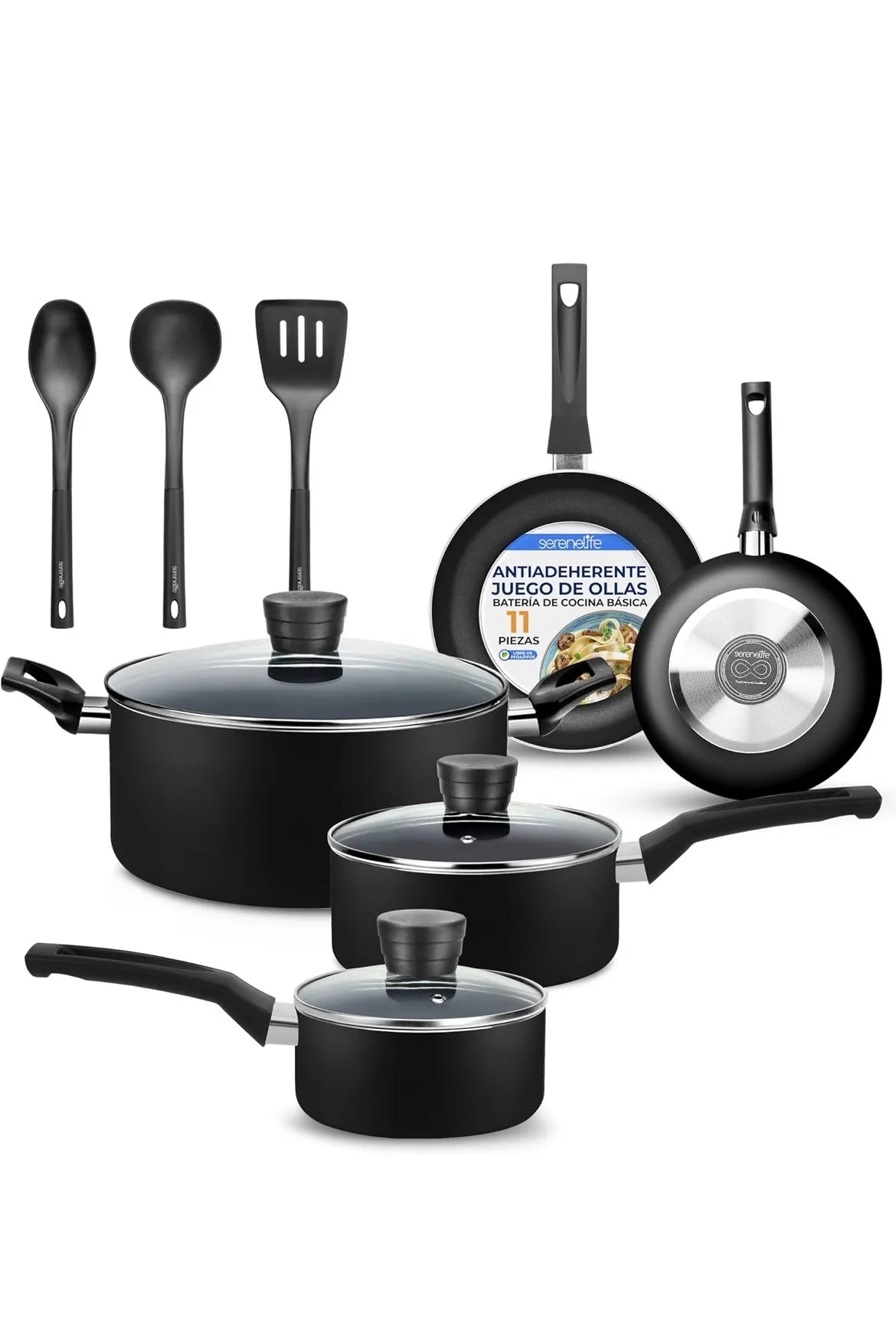 Juego de cocina de 11 piezas SereneLife