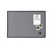 Tablero de fieltro gris