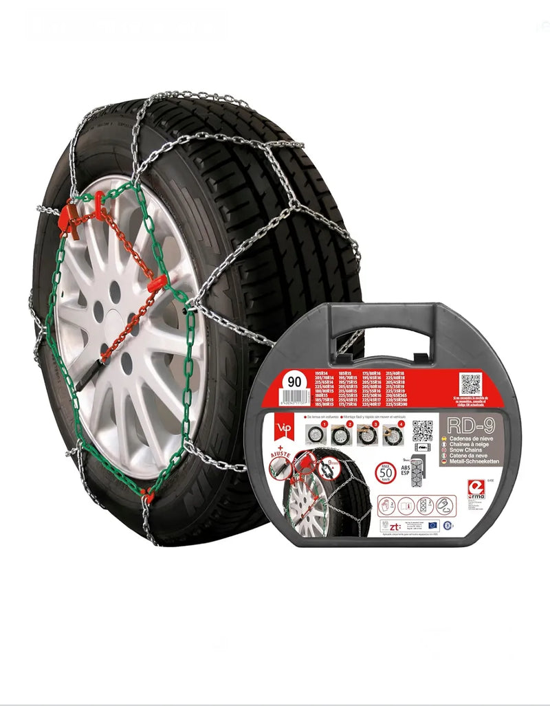 Cadenas de nieve metálicas -  RD9