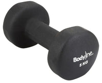 Mancuerna de hierro fundido 5KG Bodyline