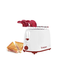 Tostador con Pinzas de Acero Inoxidable BEPER