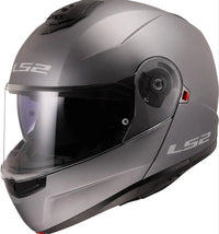 Casco de moto modular blanco XXL - LS2