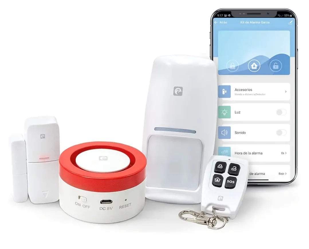 Kit sistema de alarma Garza Smart