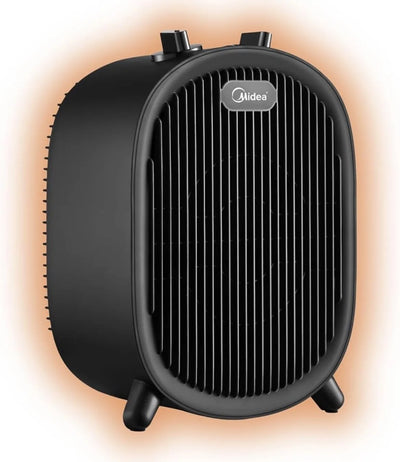 Calefactor Eléctrico Negro Midea