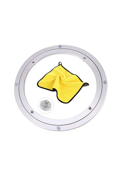 Plato Giratorio Mesa,Placa Giratoria con Rodamiento 50cm