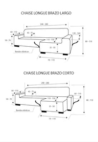 Funda chaise longue - MARTINA HOME TUNEZ