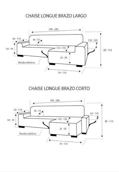 Funda chaise longue - MARTINA HOME TUNEZ