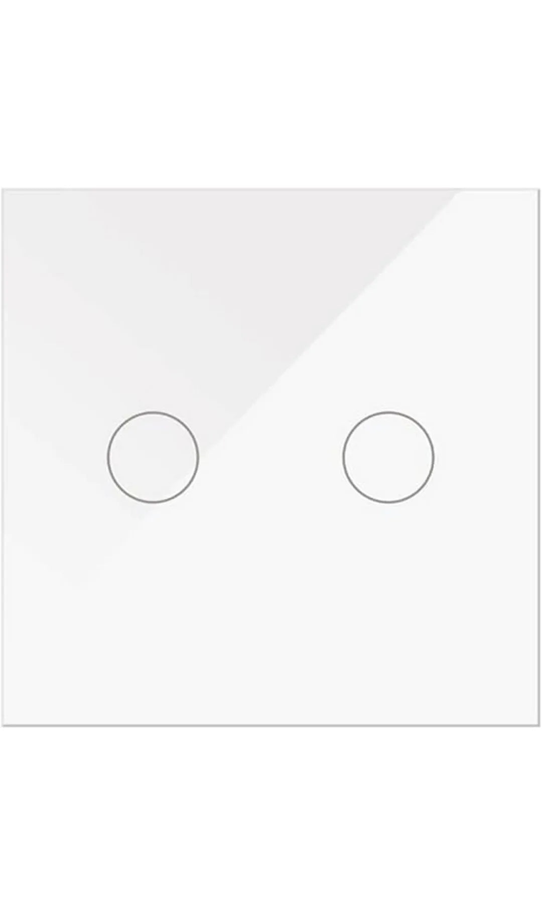 Doble interruptor táctil - WESA