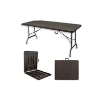 Mesa Plegable Exterior Marron