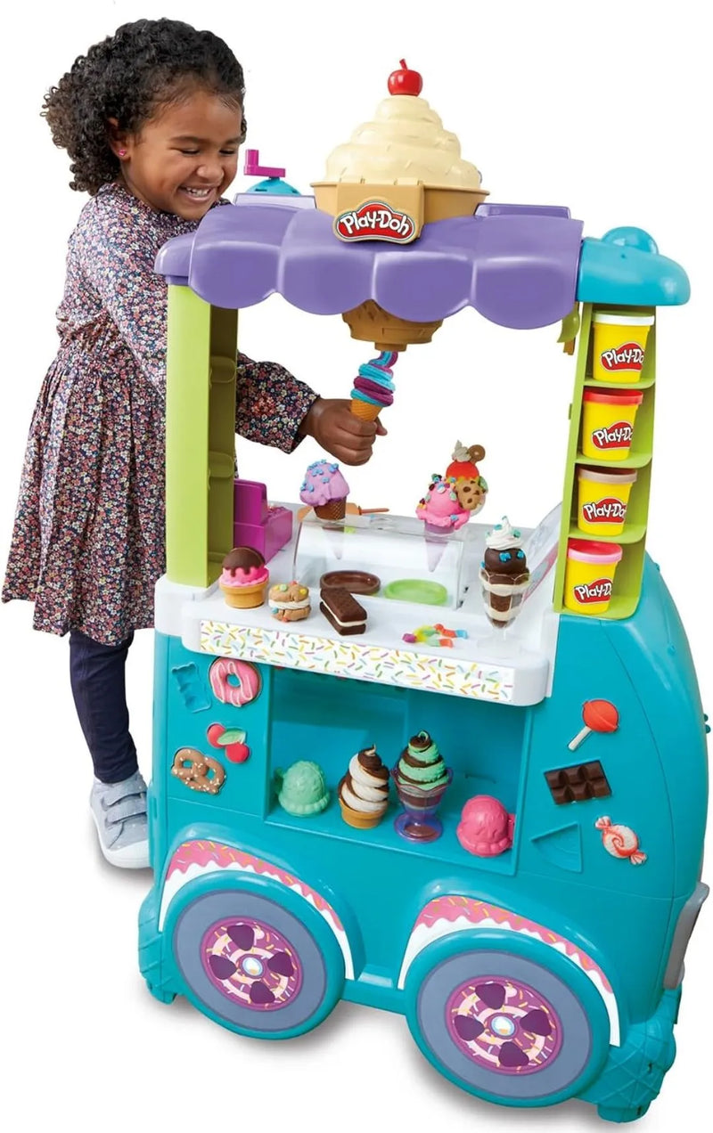 Camión de helados con sonidos - Play doh