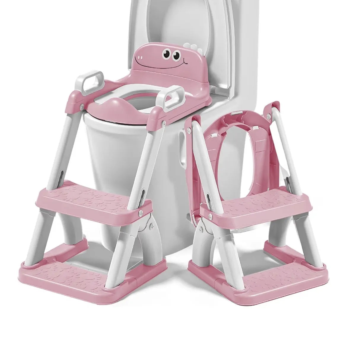Adaptador WC para niños con escalera antideslizante