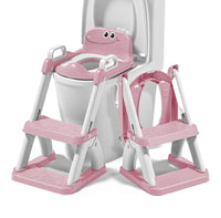 Adaptador WC para niños con escalera antideslizante