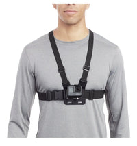 Arnés de Pecho Ajustable para GoPro y Cámaras Acción Amazon Basics
